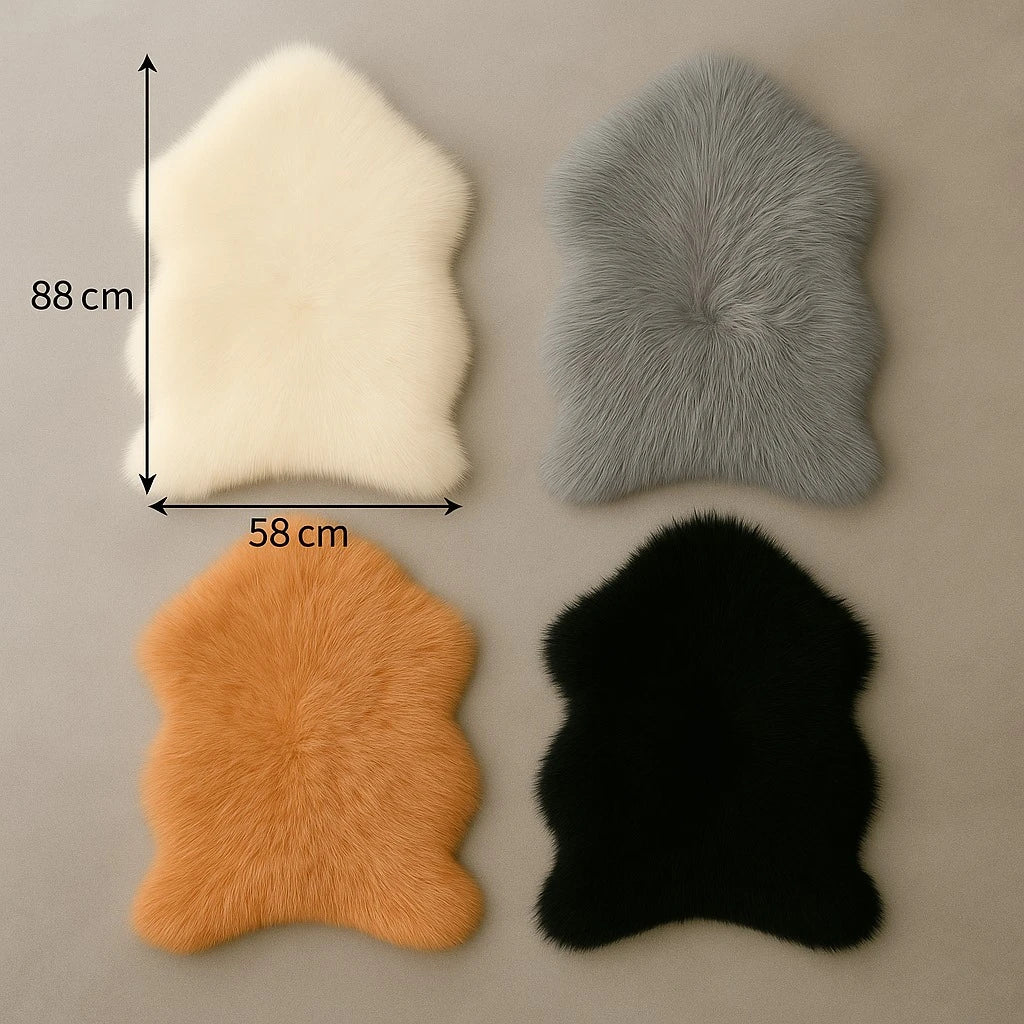 Faux Fur Sheepskin Carpet