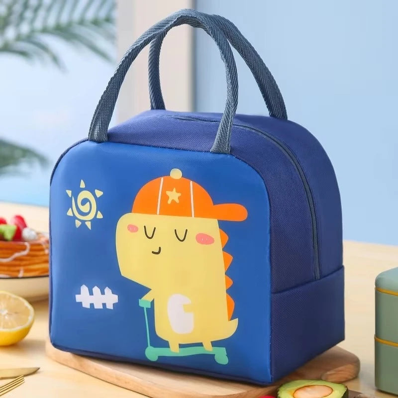 Kids Cartoon Insulated Lunch Bag