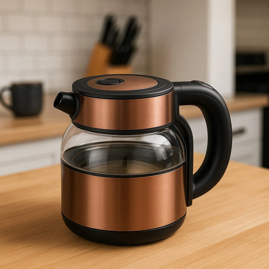 TIFFANY Premium Glass Electric Kettle – 2.0L Fast-Boil Design