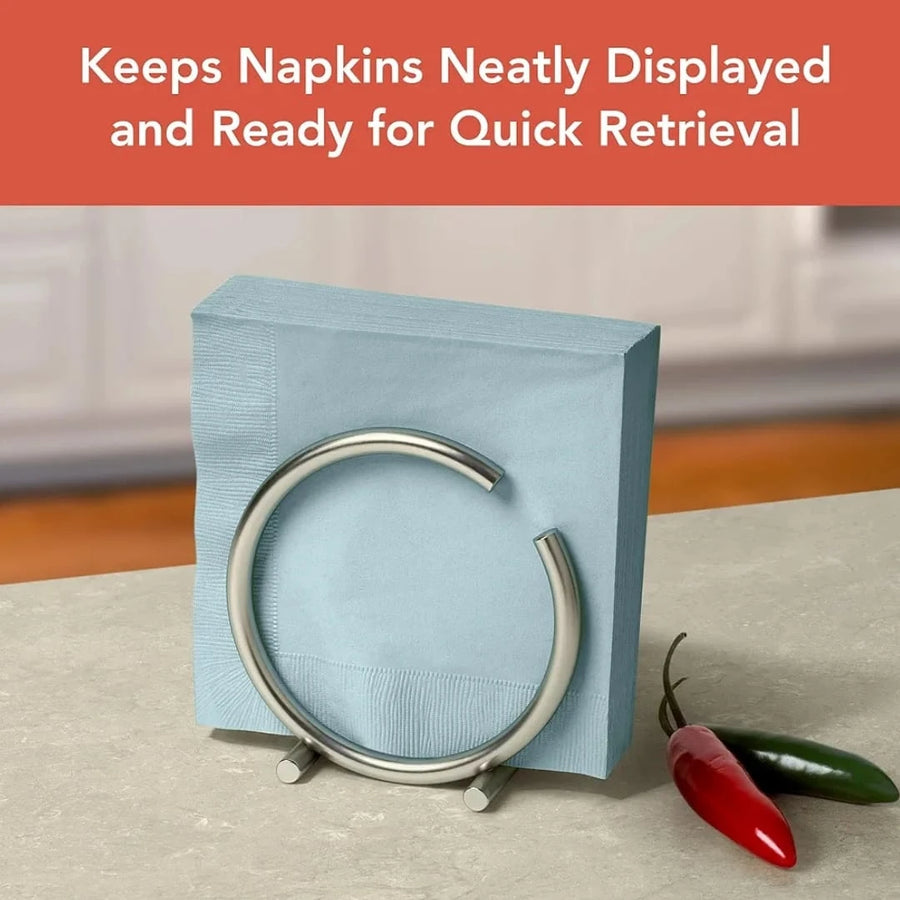 Round Metal Napkin Holder