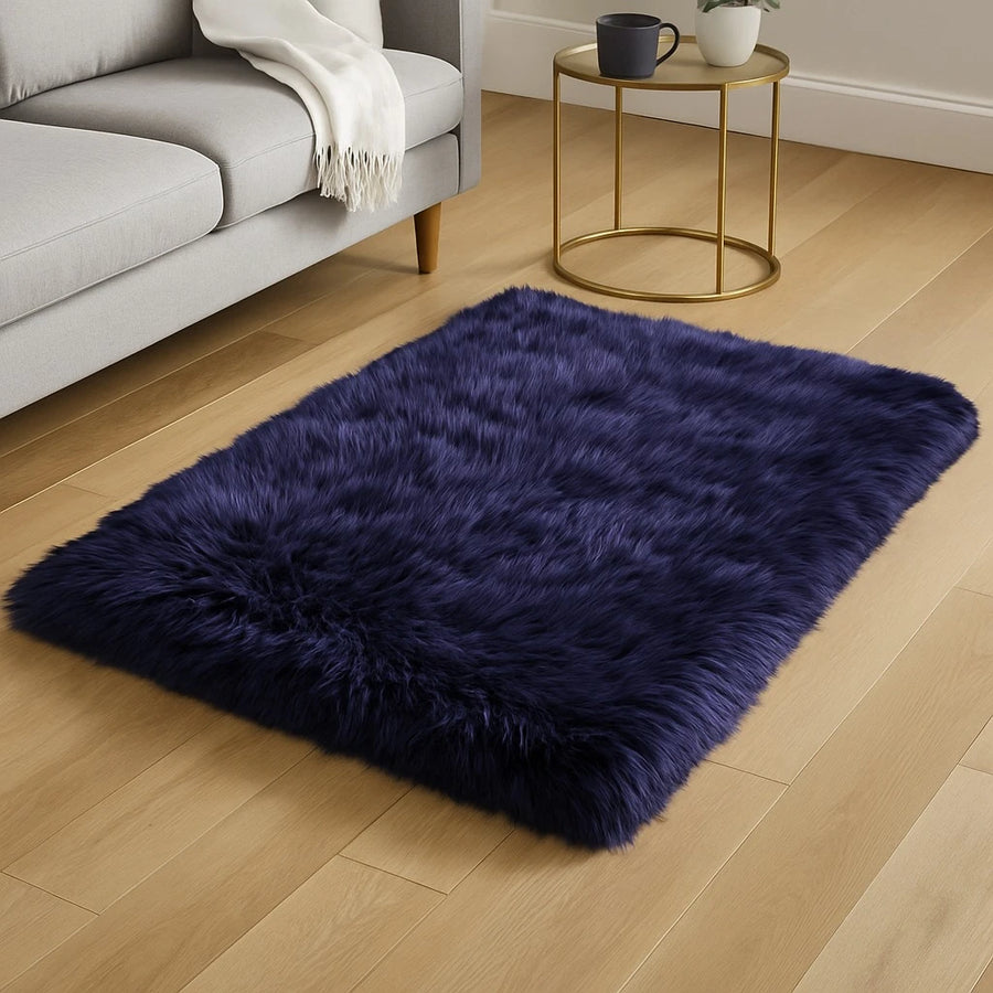 Luxurious Faux Fur Carpet– 80×140 cm