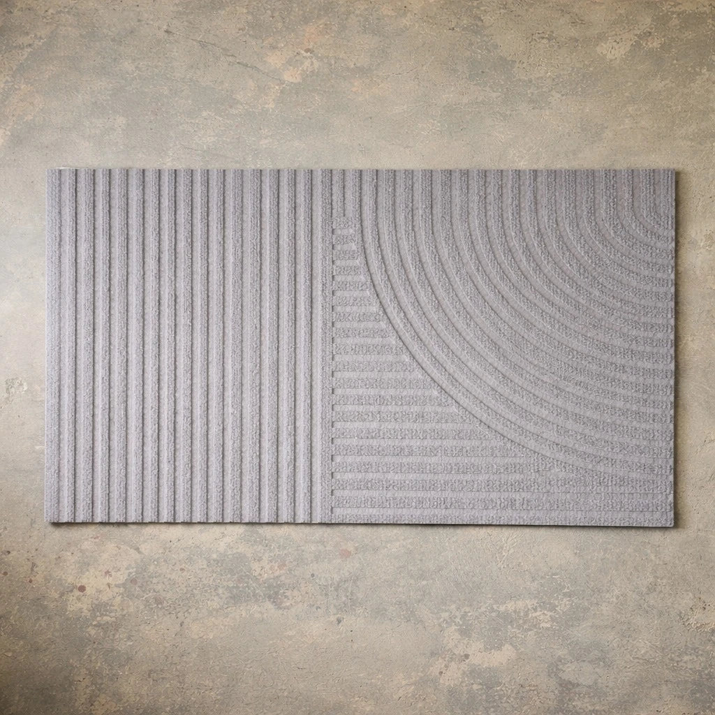 Thin Non Slip Entrance Door Mat Soft Textured Indoor Outdoor Floor Rug