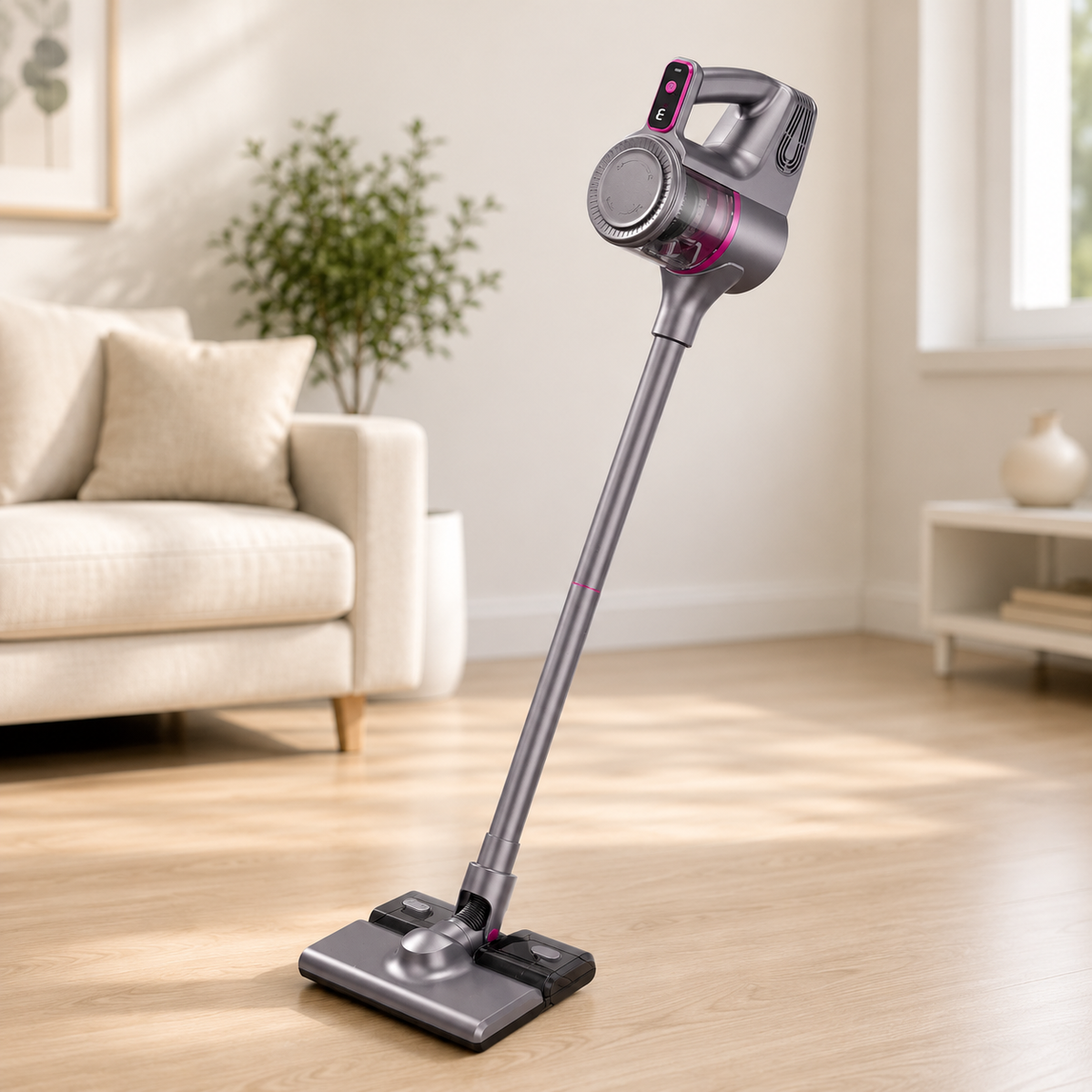 Cordless Rechargeable Stick Handheld Vacuum Cleaner for Home Car Carpet Sofa Cleaning HB 801 100W