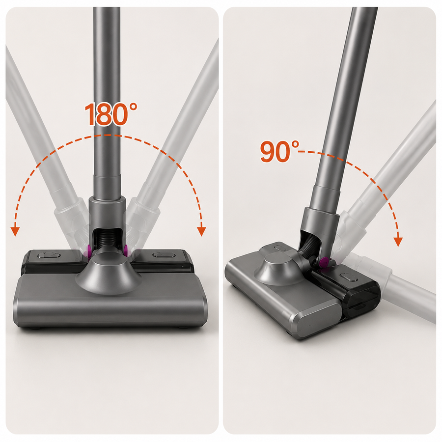 Cordless Rechargeable Stick Handheld Vacuum Cleaner for Home Car Carpet Sofa Cleaning HB 801 100W