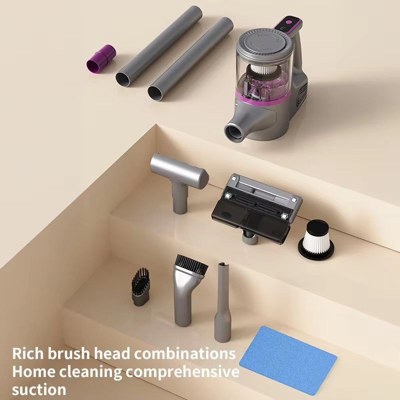 Cordless Rechargeable Stick Handheld Vacuum Cleaner for Home Car Carpet Sofa Cleaning HB 801 100W