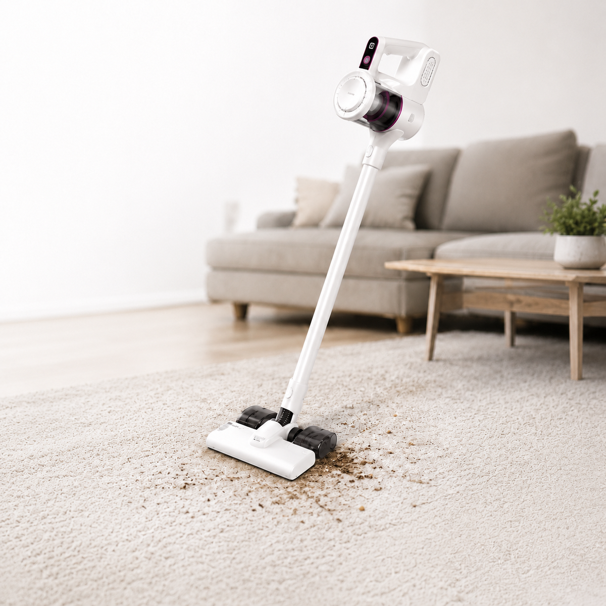 Cordless Rechargeable Stick Handheld Vacuum Cleaner for Home Car Carpet Sofa Cleaning HB 801 100W