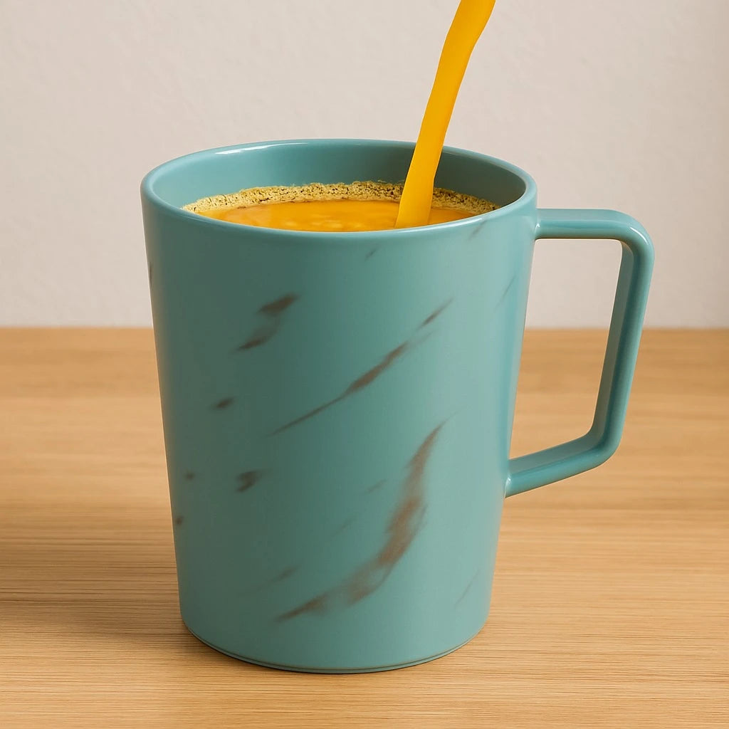 Non Breakable Marble Plastic Cup