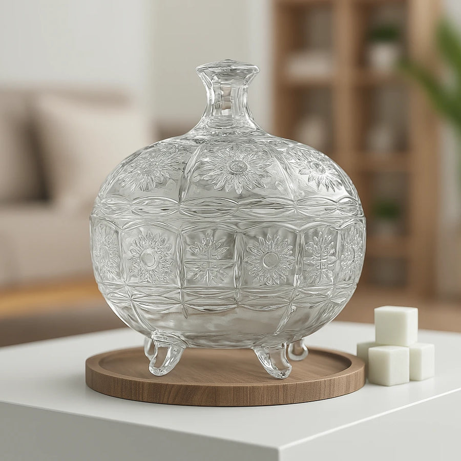 Bohemia Crystal Sugar Bowl