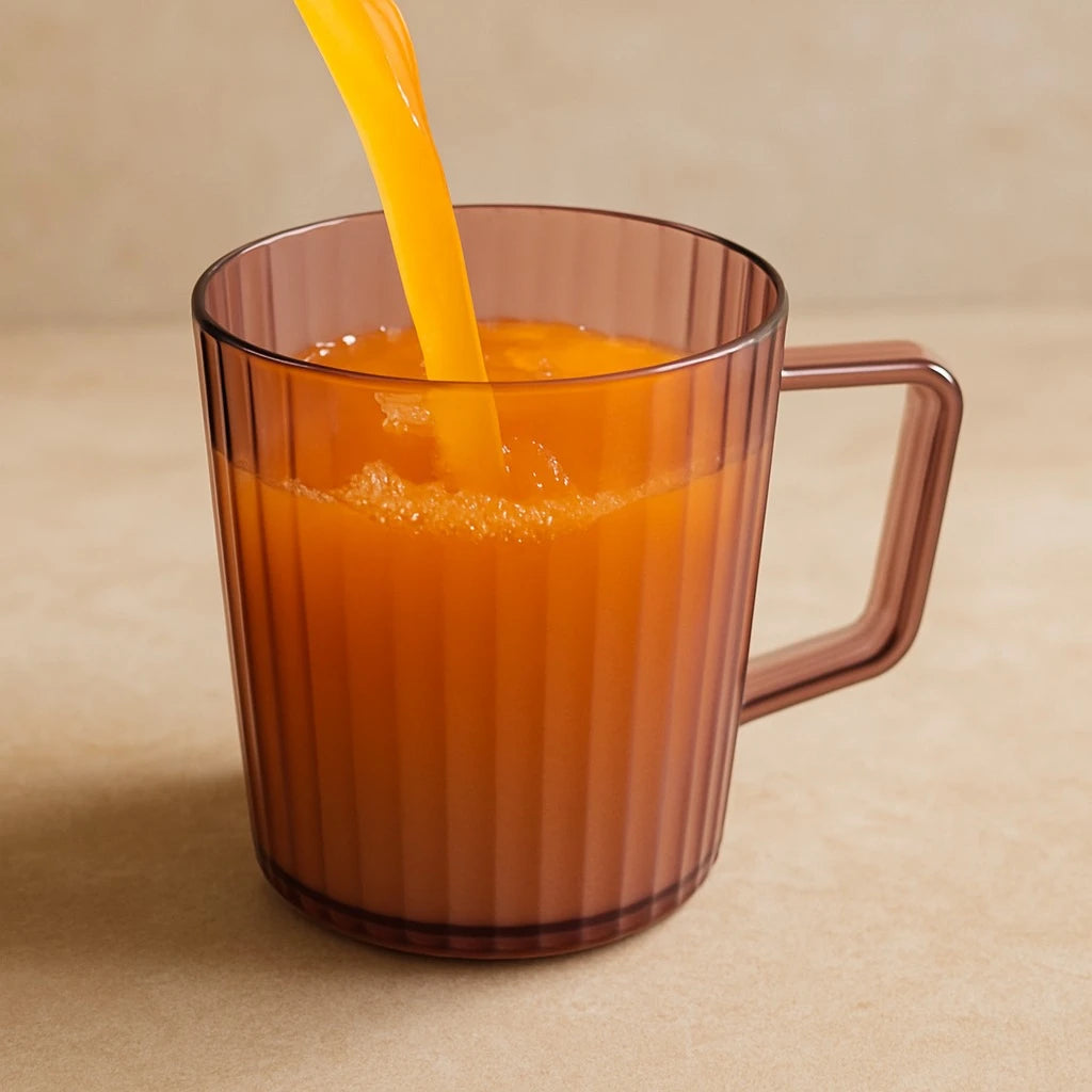 Non Breakable Ribbed Plastic Cup - Image 1