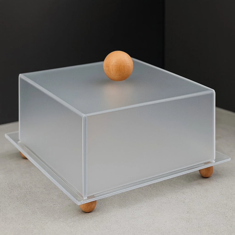 Frosted Acrylic Serving, Display & Storage Tray – 18.5 × 11 cm
