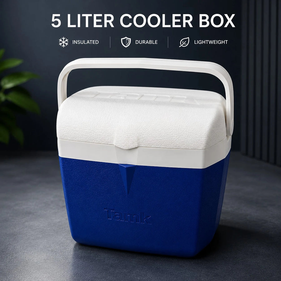 Tank 5 Liter Cooler Box Portable Ice Chest Mini Insulated Cooler Camping Picnic Beach