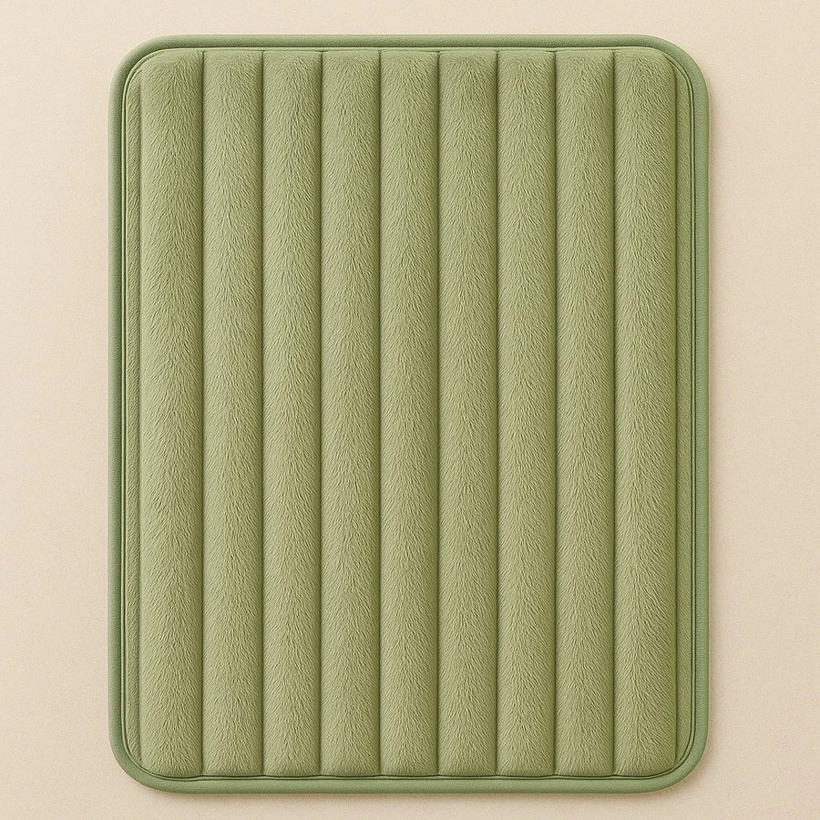 Soft Touch Ribbed Bath Ma