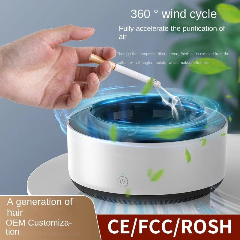 Smokeless Air Purifier Ashtray - Image 3