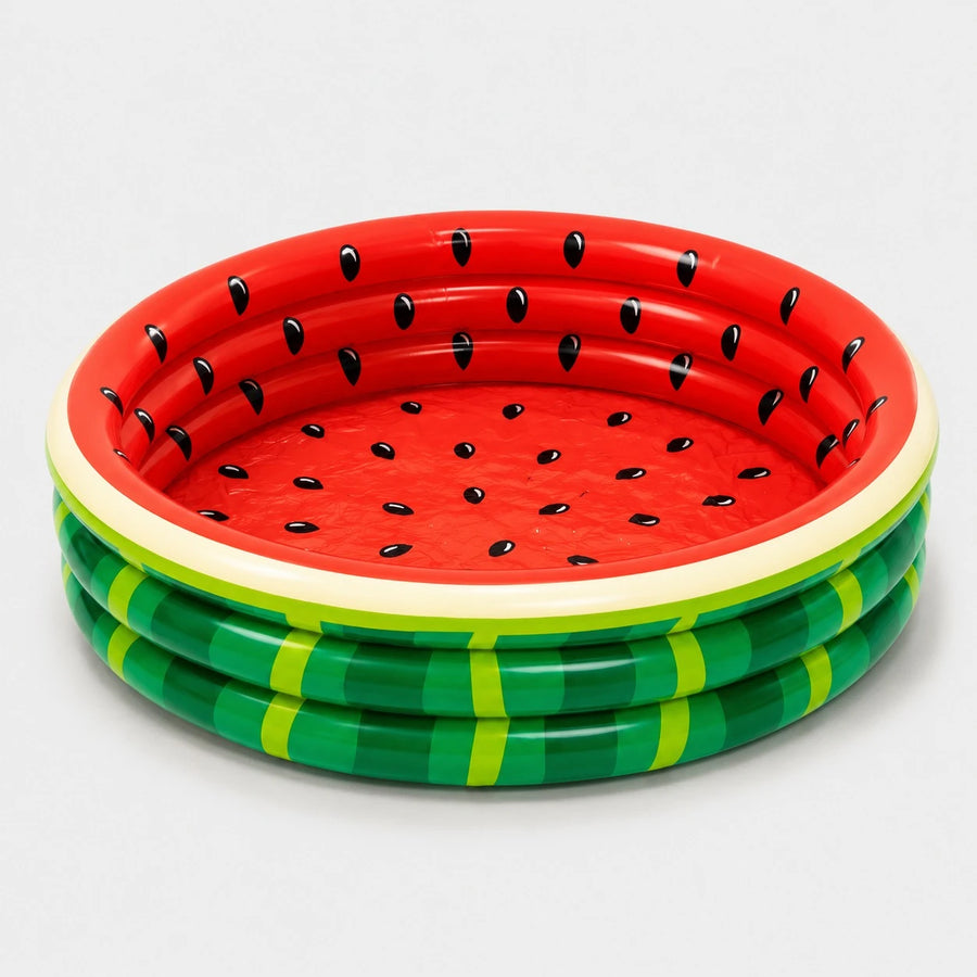 Kids Inflatable Pool Assorted Fruit Watermelon Donut Print Garden Swimming Pool Summer Water Play Pool