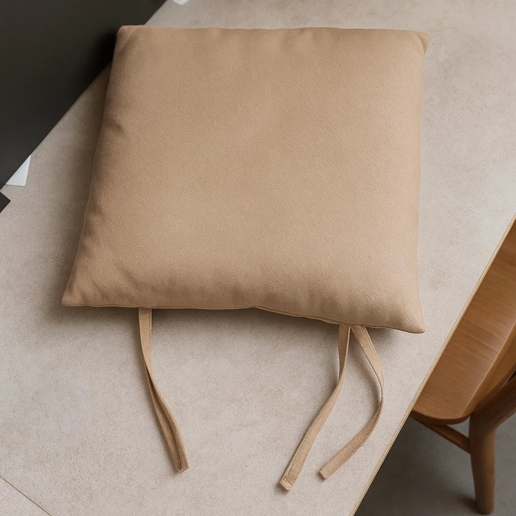 Soft Square Chair Cushion 40x40 cm Soft Fabric Padded Seat Cushion for Dining Kitchen and Home Chairs - Image 6