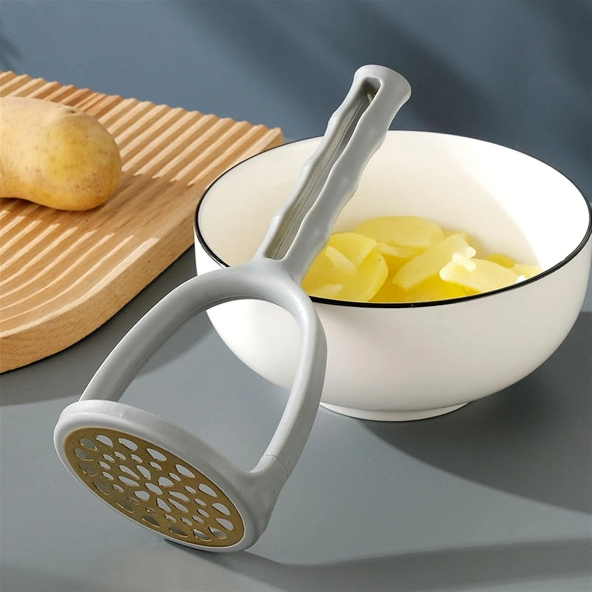 Potato Masher with Non Slip Grip - Image 4