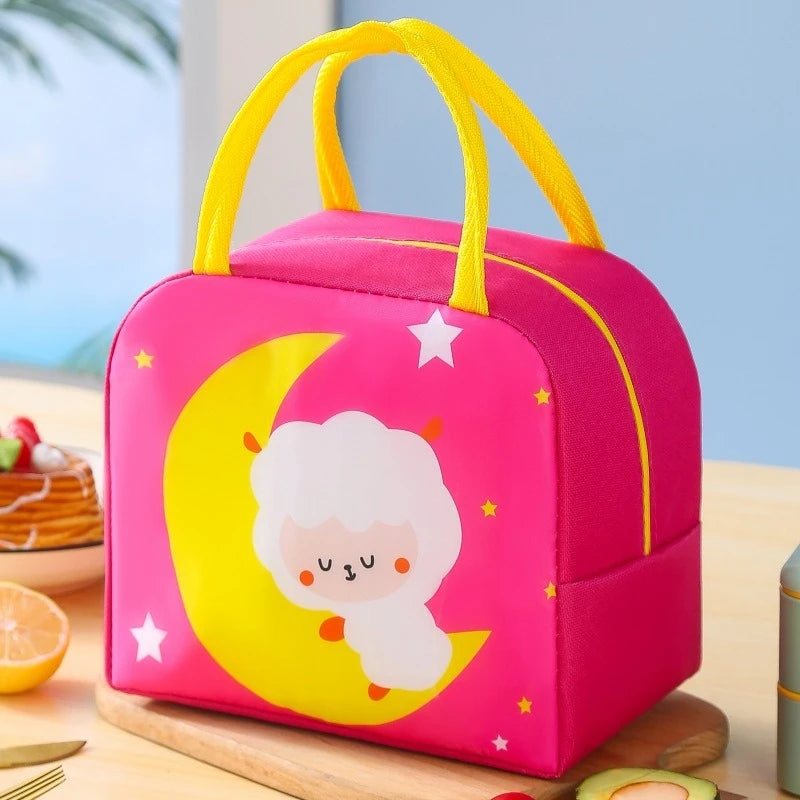 Kids Cartoon Insulated Lunch Bag - Image 6