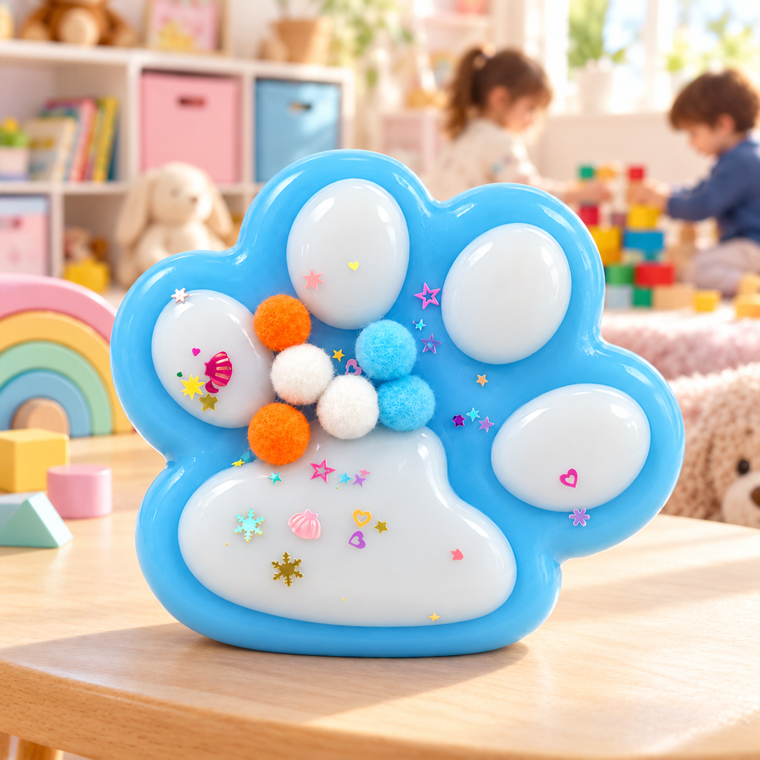 Paw Shaped Sensory Squishy Toy