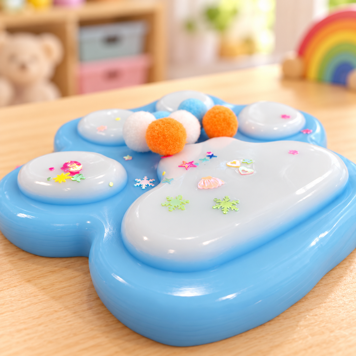 Paw Shaped Sensory Squishy Toy