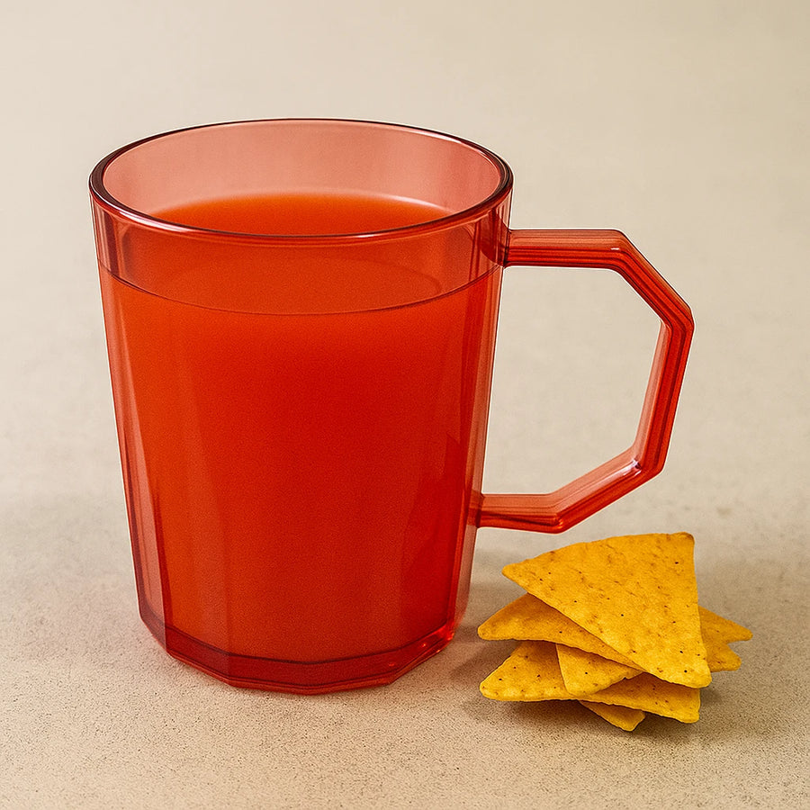 Plexi Faceted Mug