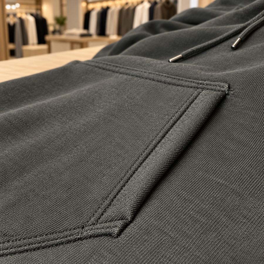 Classic Everyday Black Hoodie