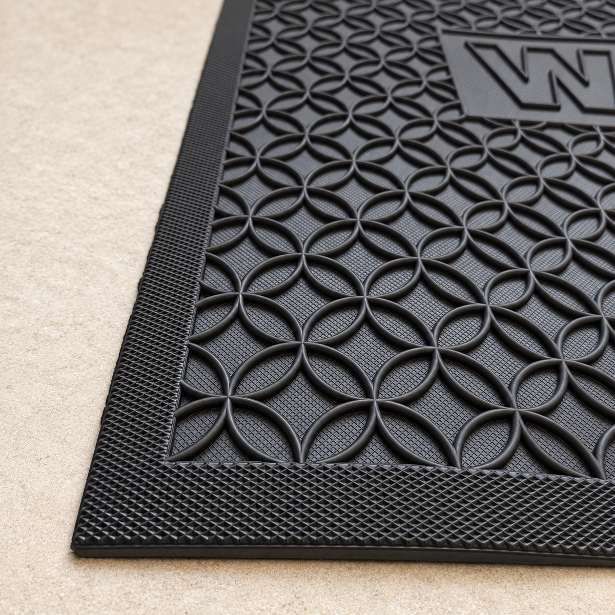 Welcome Rubber Entrance Door Mat