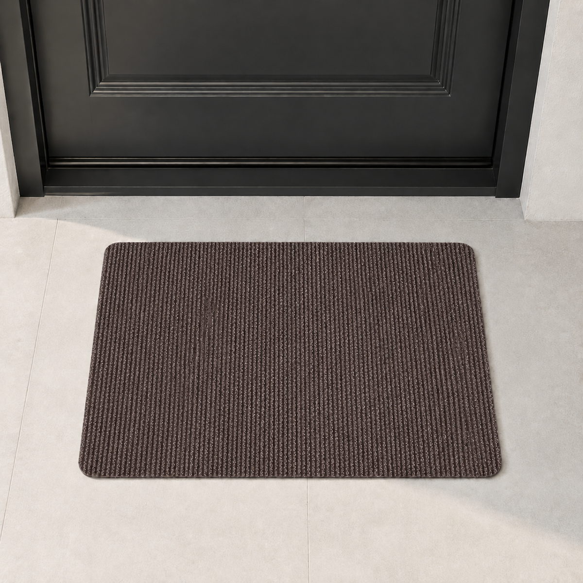Geometric Non-Slip Door Mat Dirt Trapping Indoor Entrance Rug