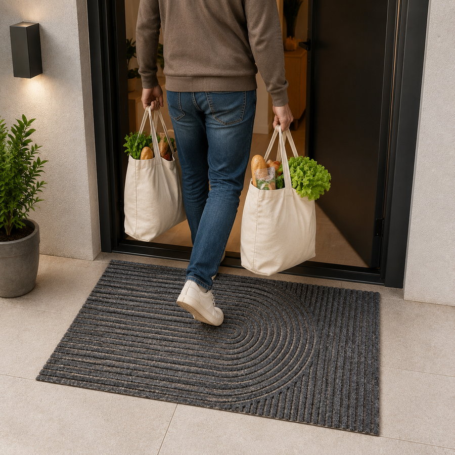 Dirt Trapping Door Mat Assorted Colors Non Slip Entrance Mat