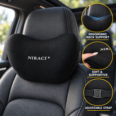 NIRACI+ Memory Foam Car Neck Pillow
