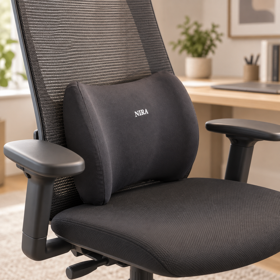 NIRA Ergonomic Back Support Pillow