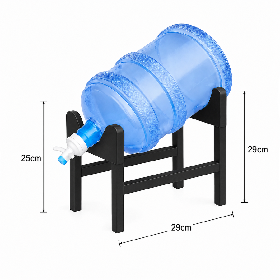 Water Bottle Stand Water Dispenser Rack Water Gallon Holder Faucet Stand Space Saving Organizer