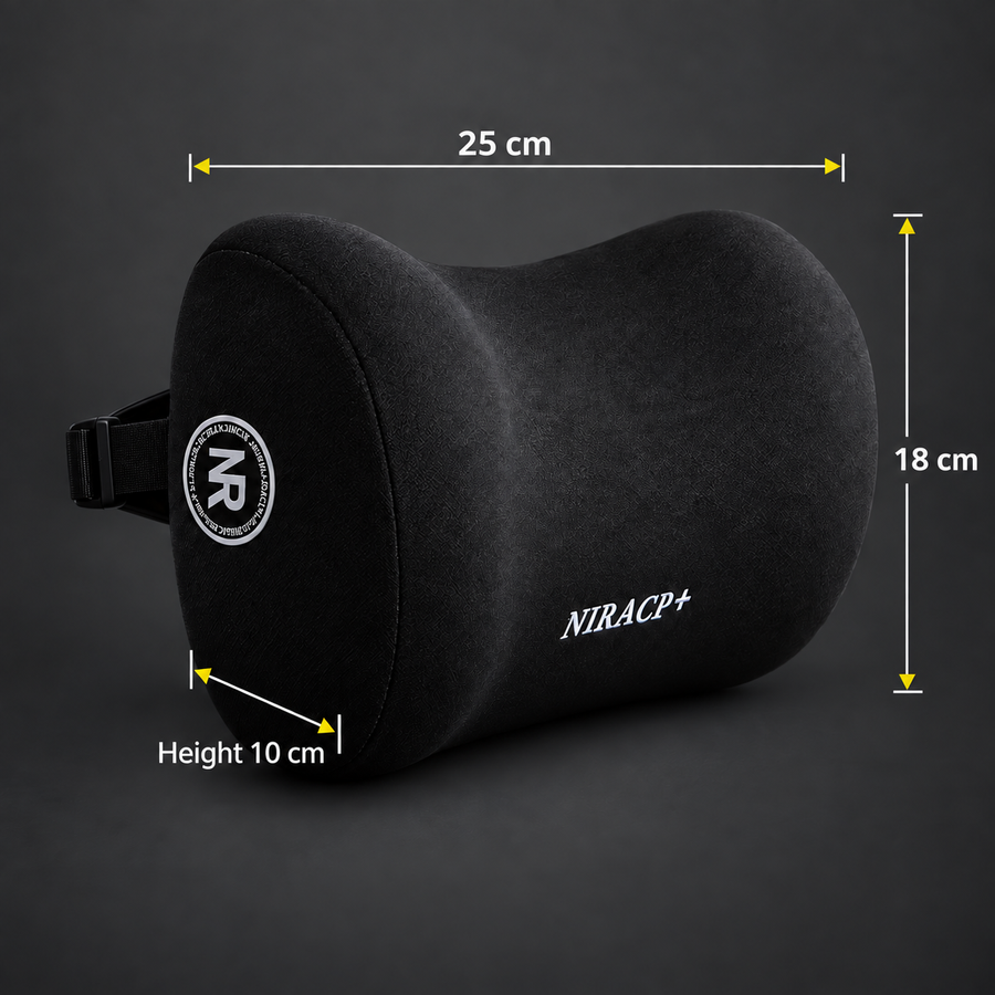 NIRACI+ Memory Foam Car Neck Pillow