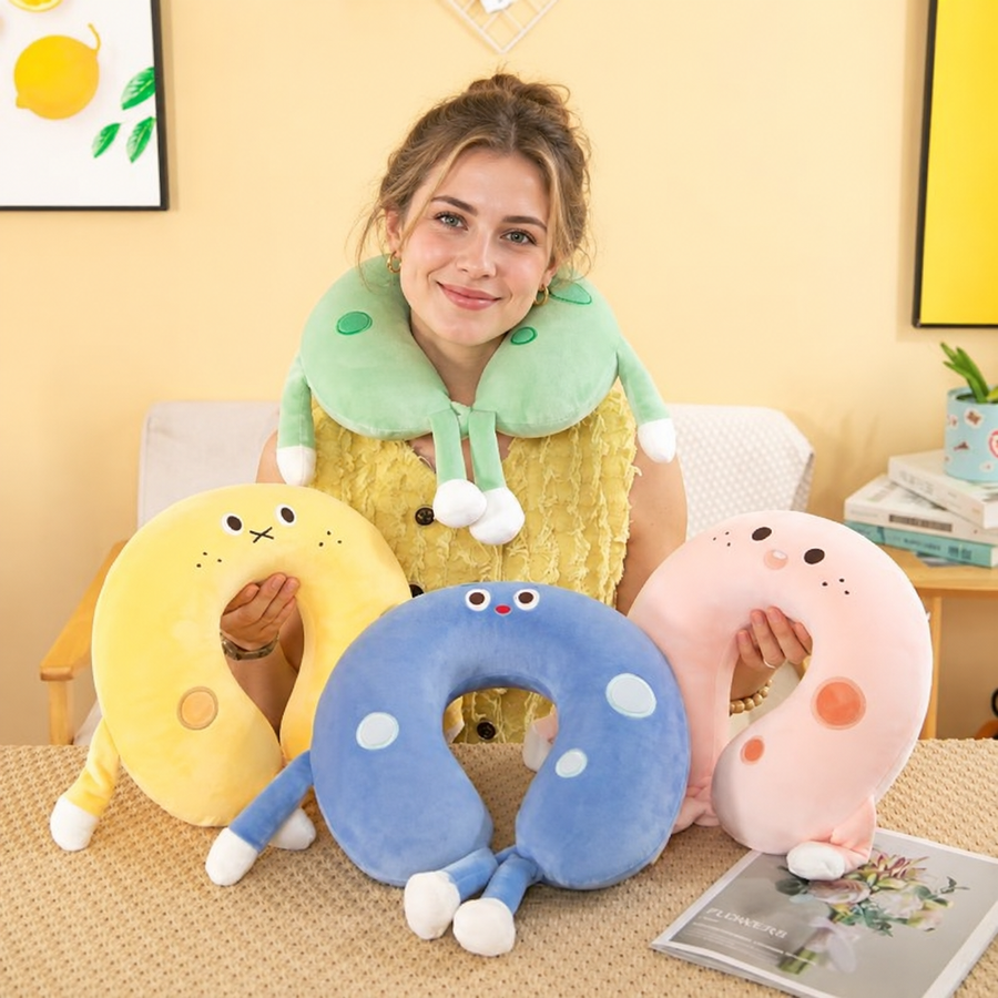 Plush Travel Neck Pillow