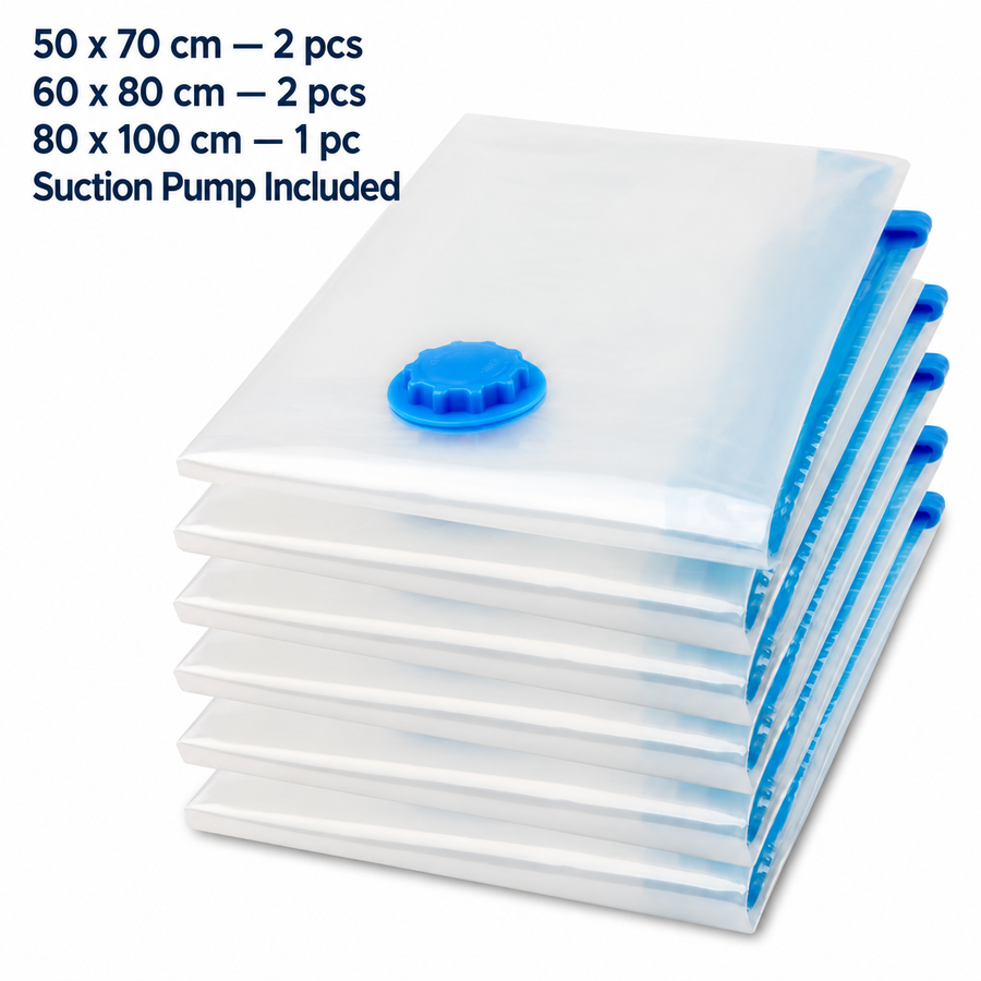 Vacuum Storage Bags Set of 5