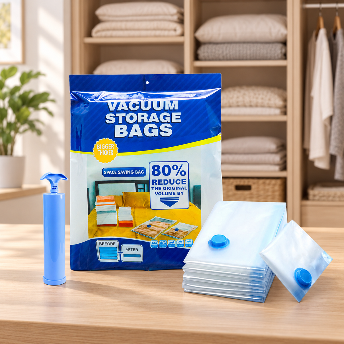 Vacuum Storage Bags Set of 5