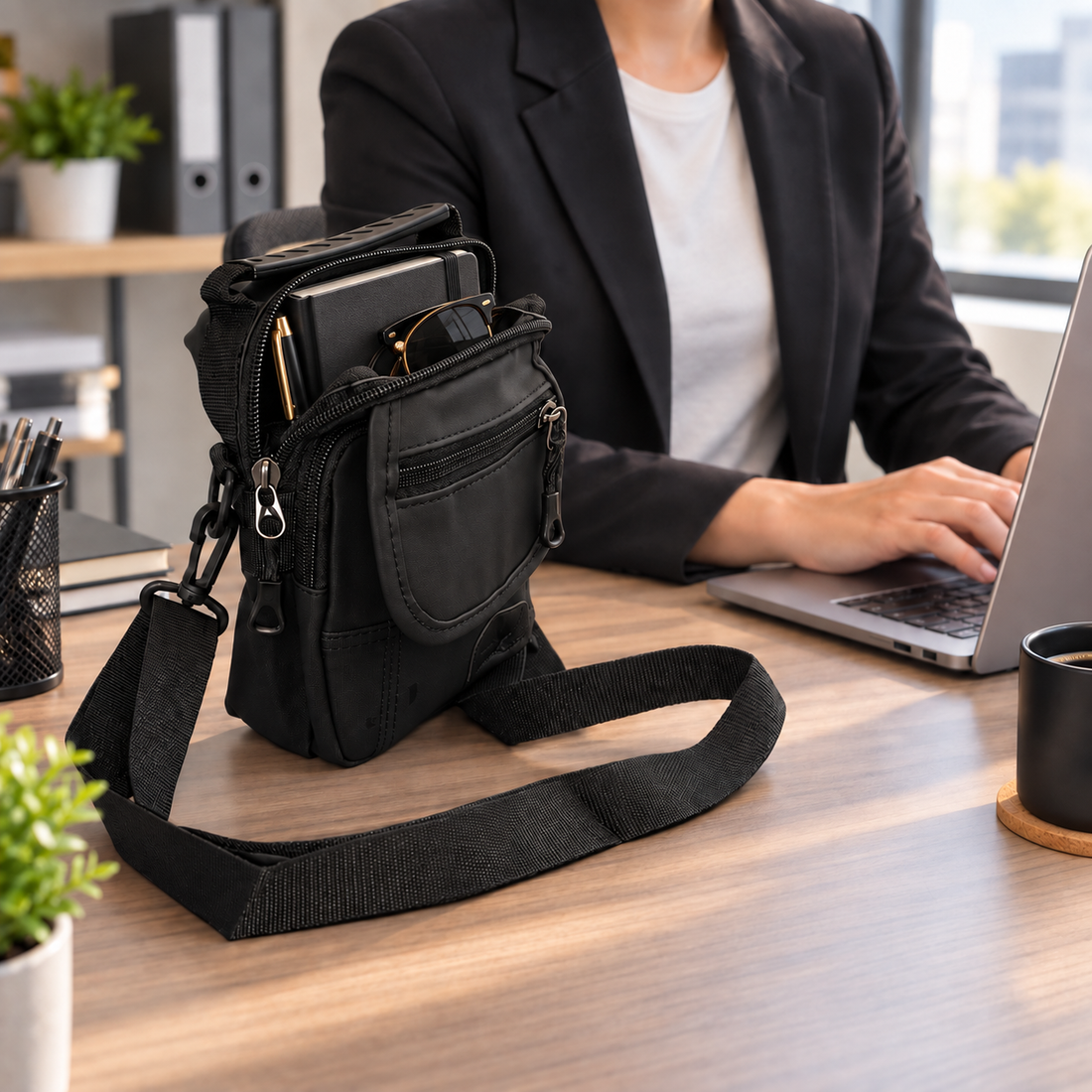 Compact Crossbody Shoulder Bag