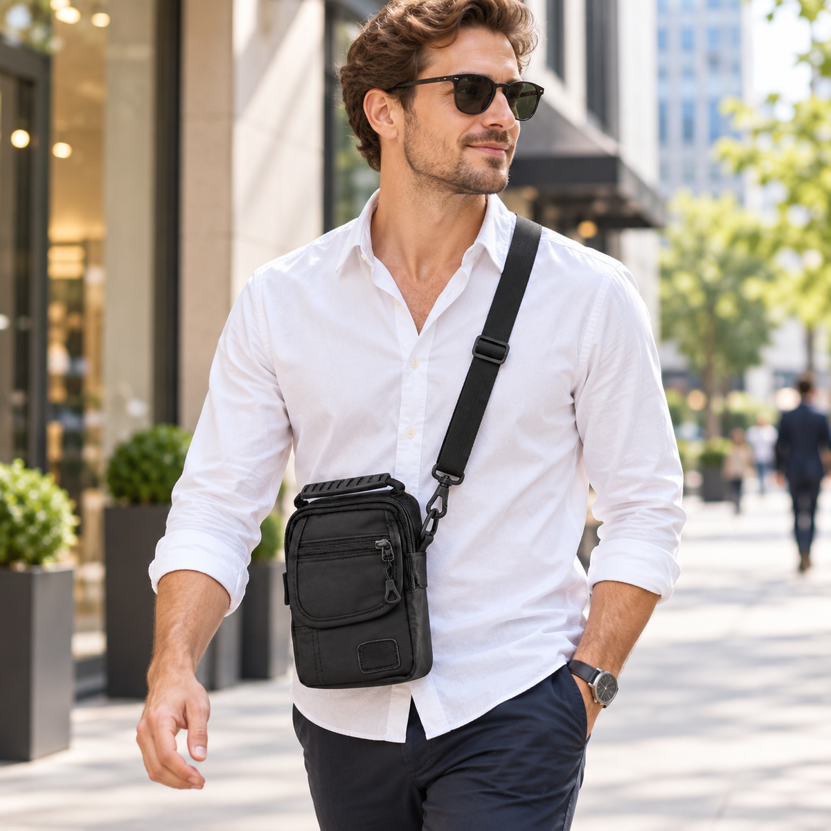 Compact Crossbody Shoulder Bag