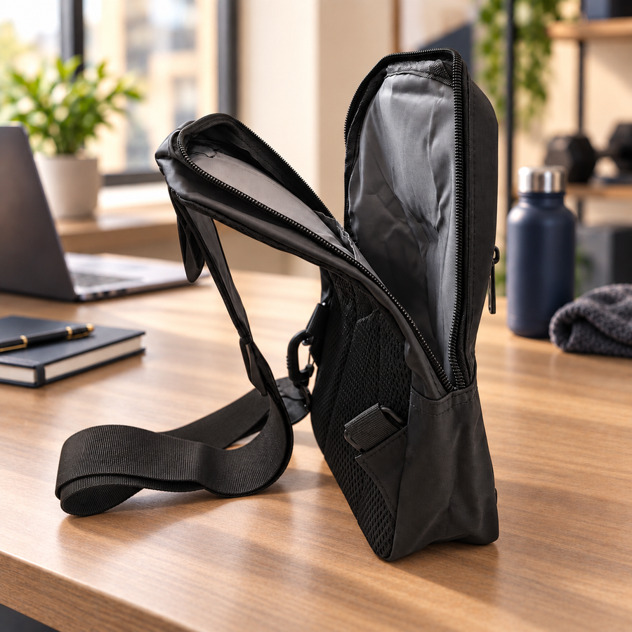 USB Crossbody Sling Bag
