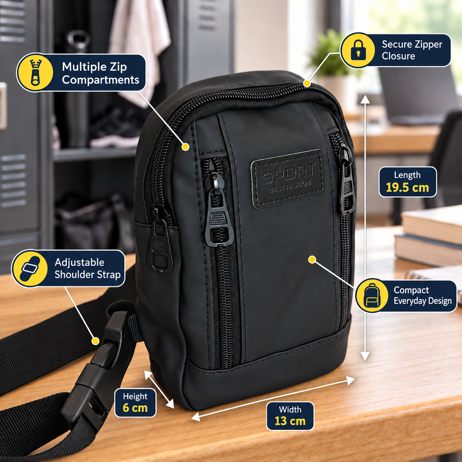 Sport Compact Crossbody Bag