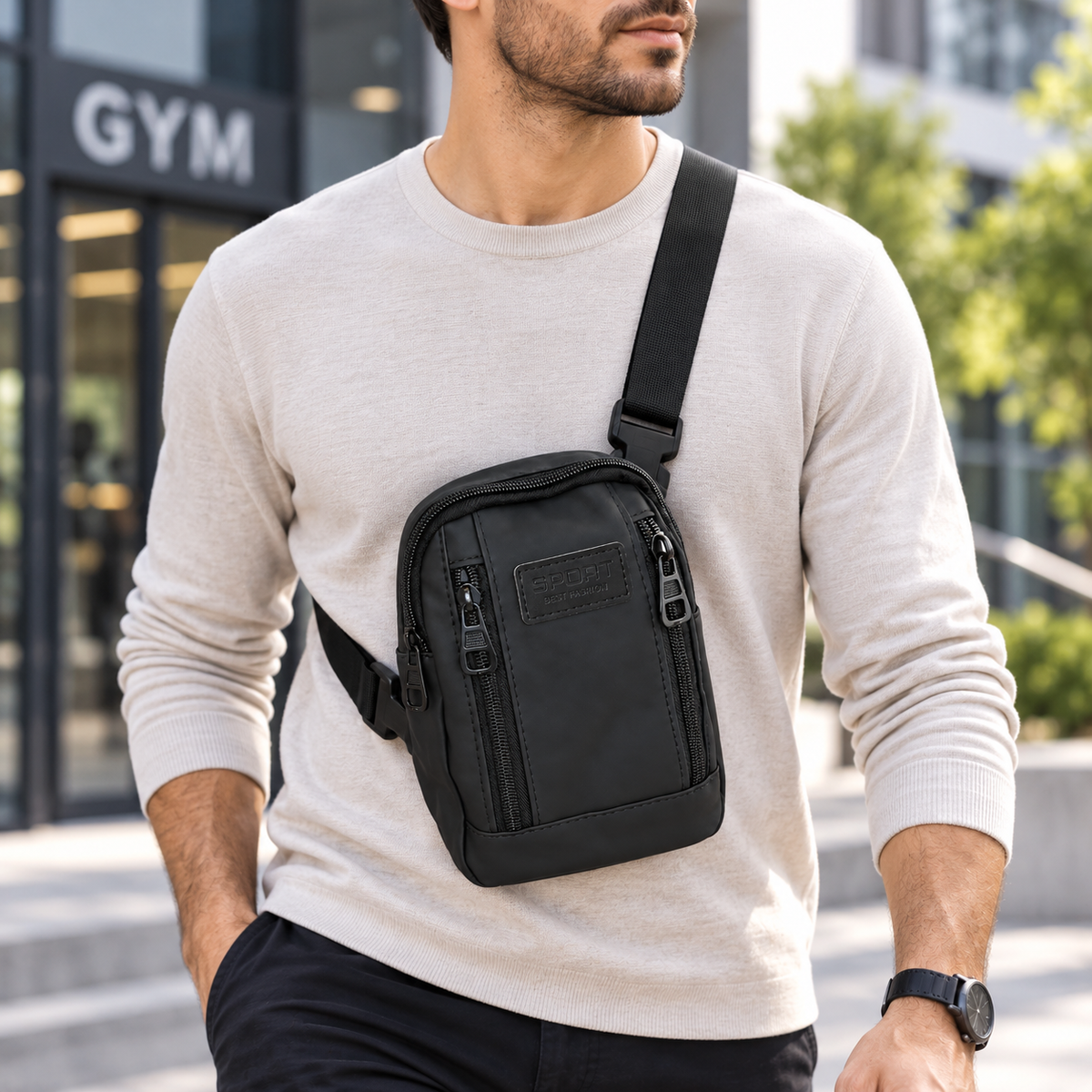 Sport Compact Crossbody Bag