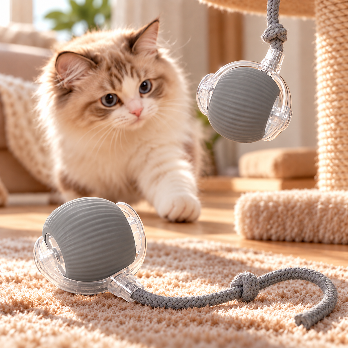 Smart Rolling Cat Ball
