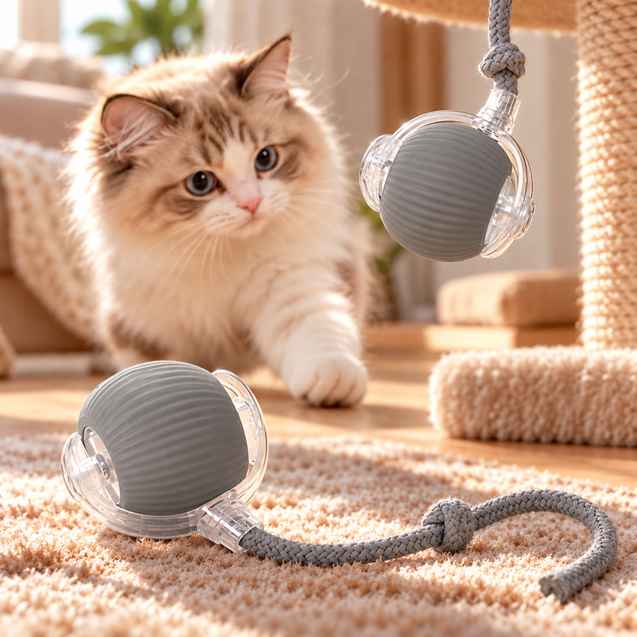 Smart Rolling Cat Ball