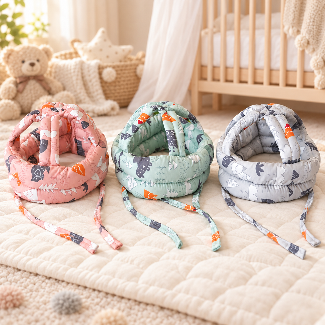 Padded Baby Head Protection Hat