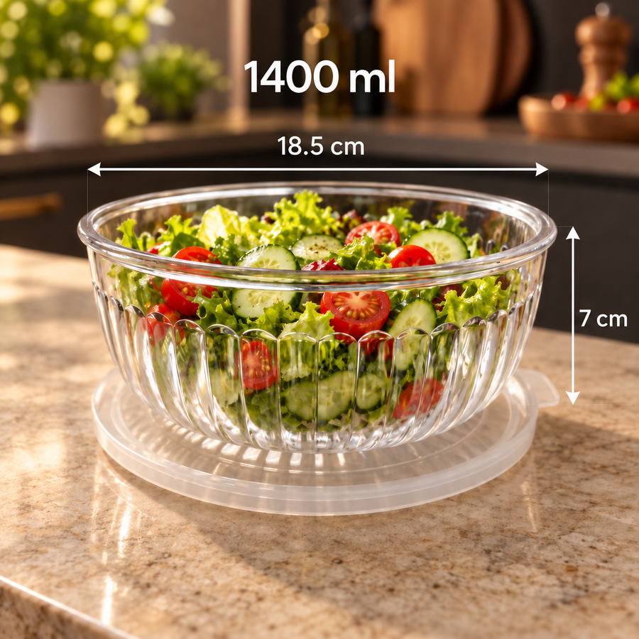 Nesting Food Storage Bowls Set