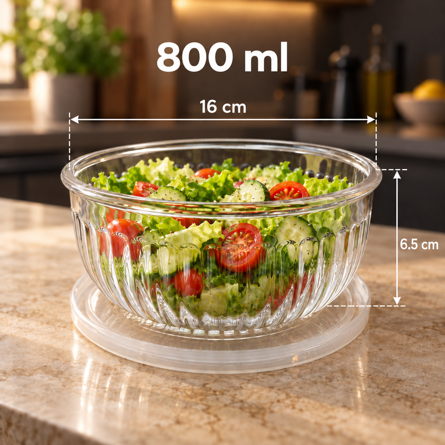 Nesting Food Storage Bowls Set