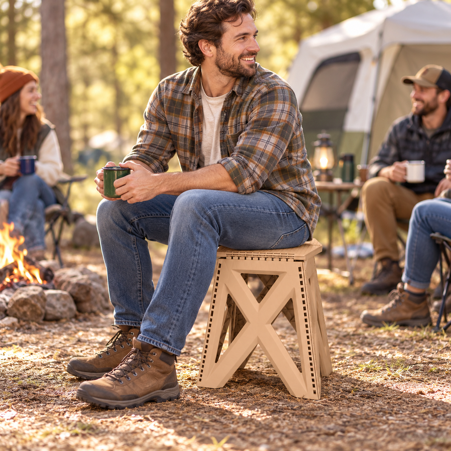Portable Folding Plastic Seat