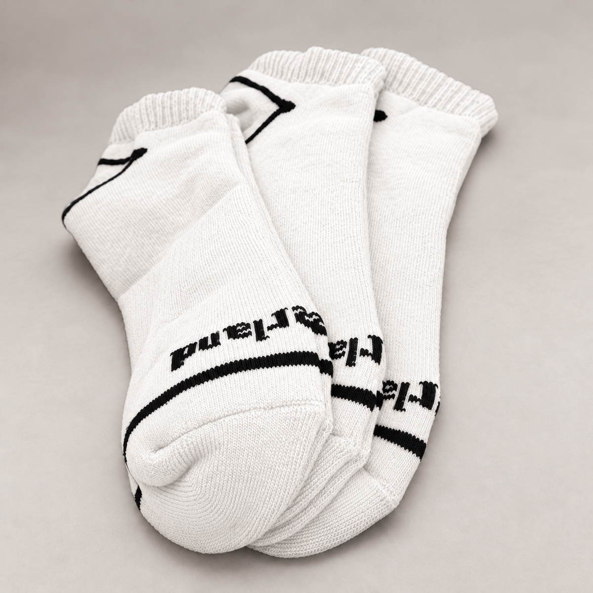 Timberland White Ankle Quarter Socks Set of 3