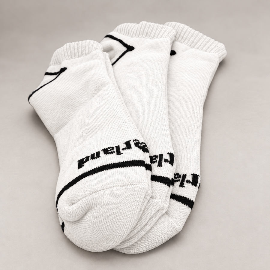 Timberland White Ankle Quarter Socks Set of 3
