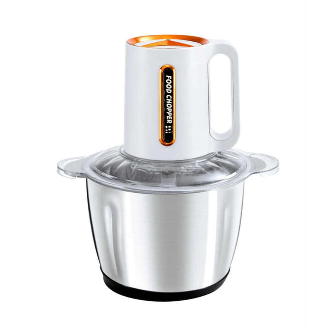 Electric Food Processor 500W Kitchen Chopper Blender Vegetable Cutter Stainless Steel Multi Function Kitchen Appliance