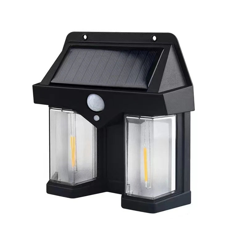 Solar lamp Outdoor lamp Wall lamp Light Motion Sensor LED lamp Waterproof Lamp 3 Lighting Modes Garden lamp